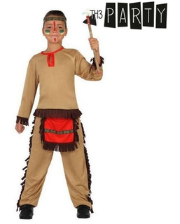 Maskeraddräkt för barn Röd American Indian