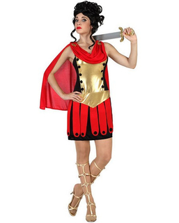 Maskeraddräkt vuxna (2 pcs) Romersk kvinnlig krigare