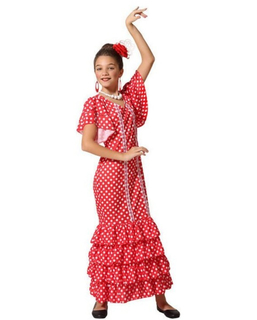 Maskeraddräkt för barn Flamencodansare