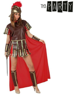 Maskeraddräkt vuxna Romersk kvinnlig krigare