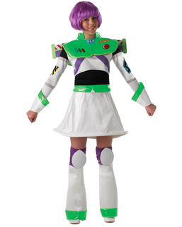 Kvinnlig Buzz Lightyear Vuxendräkt - Toy Story