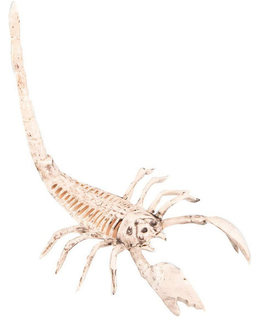 Halloweendekorationer My Other Me Skelett Scorpion (6 x 13 x 30 cm)