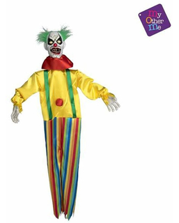 Halloweendekorationer My Other Me Multicolour Clown Ljus med ljud