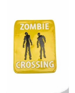 Skylt My Other Me Zombie Crossing Dekorativ