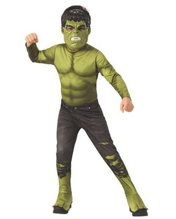 Maskeraddräkt för barn Hulk Avengers Rubies (8-10 år)