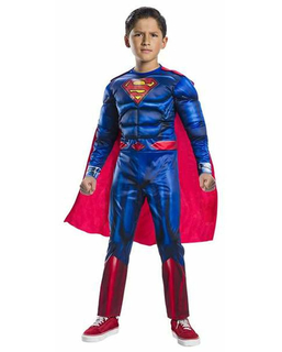 Maskeraddräkt för barn Rubies Black Line Deluxe Superman