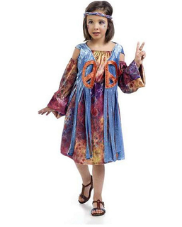 Maskeraddräkt för barn Limit Costumes Luna Hippie