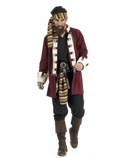 Maskeraddräkt vuxna Piratbyxa Pirat