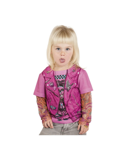 Maskeraddräkt för barn Limit Costumes Flicka T-shirt Tatueringar Storlek 2