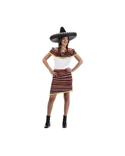 Maskeraddräkt vuxna Limit Costumes Dreams Storlek M Mexikanska