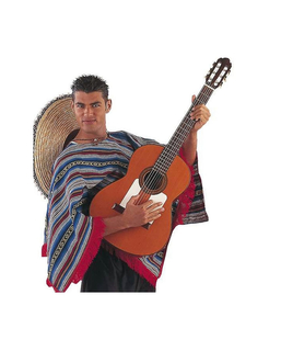 Poncho Limit Costumes One size Mexikanare
