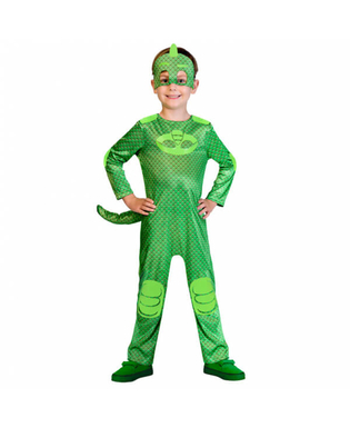 Gecko från Pyjamashjältarna - Maskeraddräkt för barn