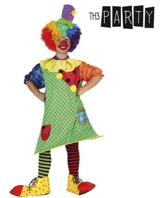 Maskeraddräkt för barn Kvinnlig clown