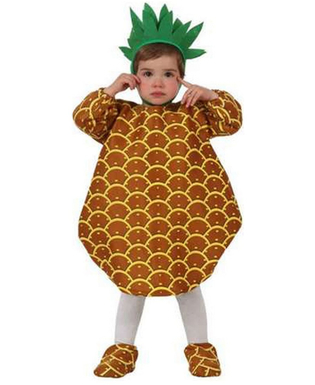 Maskeraddräkt bebis Ananas