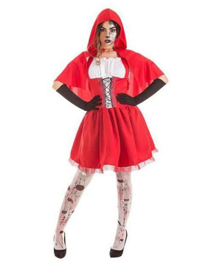 Maskeraddräkt vuxna Creaciones Llopis Little Red Riding Hood Storlek M