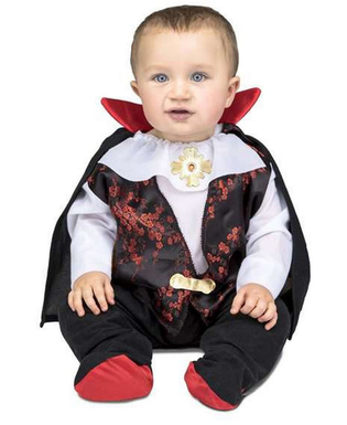 Maskeraddräkt bebis Dracula 0-6 månader