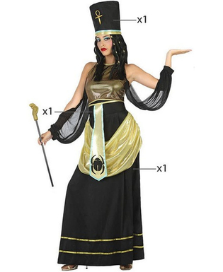 Maskeraddräkt vuxna Drottning av Egyptern (3 pcs)