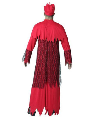 Maskeraddräkt vuxna Halloween Röd Kardinal