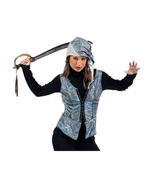 Maskeraddräkt vuxna Limit Costumes Pirat Väst Hatt