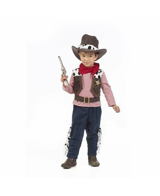 Maskeraddräkt för barn Limit Costumes Cowboy Cowboy Storlek 1