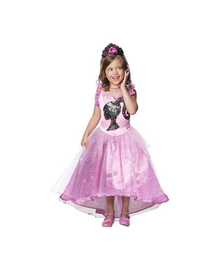 Maskeraddräkt för barn Rubies Barbie Prinsessa