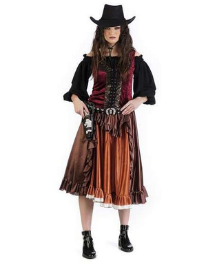 Maskeraddräkt vuxna Limit Costumes Jessie Cowgirl Storlek M