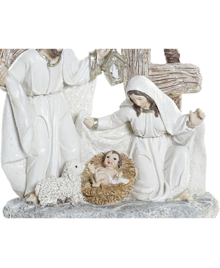 Julgranskula DKD Home Decor Kristi födelse/Betlehem (12 x 6 x 15 cm)