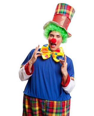 Fluga Multicolour Clown Gigantisk   (27 cm)