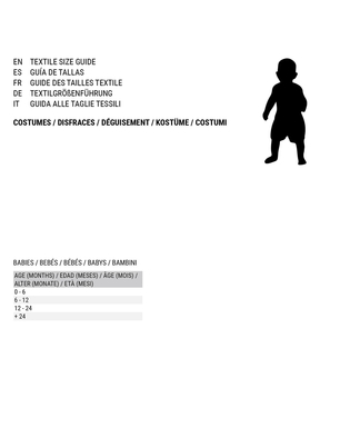 Maskeraddräkt för barn Skelett Mariachi (4 pcs)