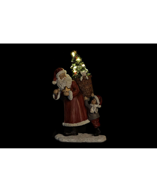 Prydnadsfigur DKD Home Decor Tomte Harts (15 x 11 x 27 cm)