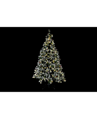 Julgran DKD Home Decor PVC LED Snöfall (120 x 120 x 180 cm)