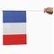 Fransk flagga med stång (46 x 30 cm)