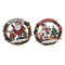Julgranskula DKD Home Decor Welcome Trä (30 x 6 x 30 cm) (2 pcs)