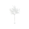 Julgran DKD Home Decor Metall LED (120 x 120 x 220 cm)