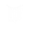 Gardinbelysning med LED DKD Home Decor Jul Vit PVC (200 x 1 x 200 cm)