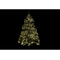 Julgran DKD Home Decor PVC Metall LED Snöfall (110 x 110 x 150 cm)