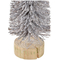 Julgran DKD Home Decor Trä Kokosfiber Snöfall (7 x 7 x 21 cm)