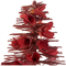 Julgran DKD Home Decor PVC (26 x 26 x 65 cm)