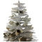 Julgran DKD Home Decor PVC Snöfall (20 x 20 x 47 cm)