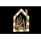 Julgranskula DKD Home Decor Trä Tomte (2 pcs) (15.5 x 4 x 22 cm)