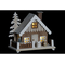 Julgranskula DKD Home Decor Trä Hus (19 x 12 x 16 cm)