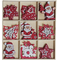 Julgranskula DKD Home Decor Trä Stjärna (4 x 4 x 0.2 cm) (36 pcs)