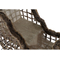 Släde DKD Home Decor Metall Rattan (90 x 46 x 62 cm)