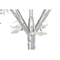 Julgran DKD Home Decor Metall LED (120 x 120 x 220 cm)