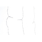 Gardinbelysning med LED DKD Home Decor Gul PVC (100 x 1 x 100 cm)