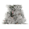 Julgran DKD Home Decor PVC Snöfall (80 x 80 x 120 cm)