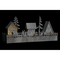 Julgranskula DKD Home Decor Trä Hus (45 x 15 x 20 cm)