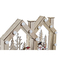 Julgranskula DKD Home Decor Trä Tomte (2 pcs) (15.5 x 4 x 22 cm)