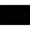 LED-krans DKD Home Decor Multicolour PVC (1000 x 3 x 3 cm)