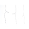 Gardinbelysning med LED DKD Home Decor Gul PVC (100 x 1 x 100 cm)